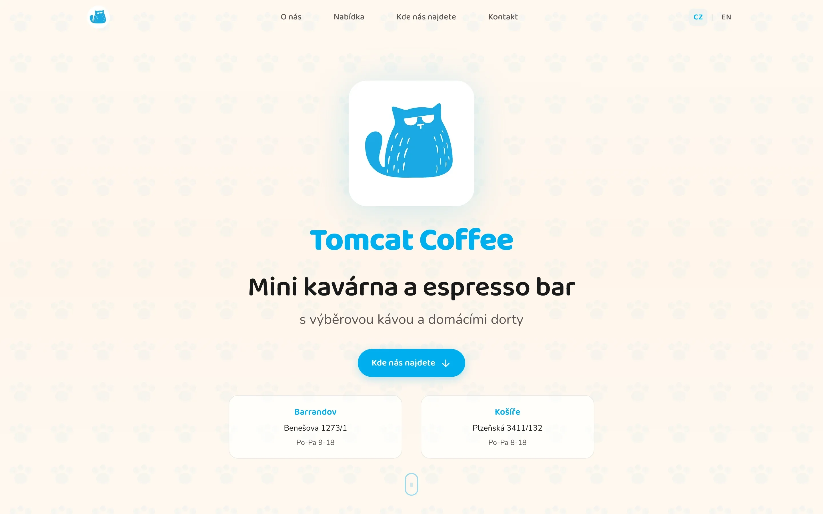 Tomcat Coffee screenshot